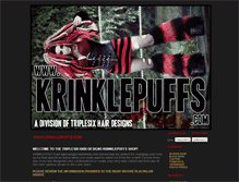 Tablet Screenshot of krinklepuffs.com